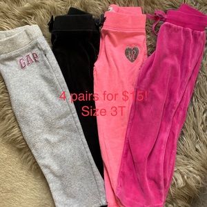All/$15 TODDLER GIRLS PANTS ALL SZ 3T